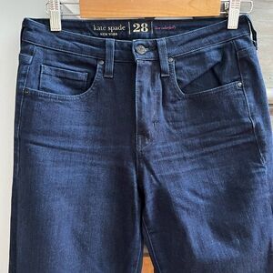 Kate Spade The Uptown Dark Wash Jeans sz 28 EUC